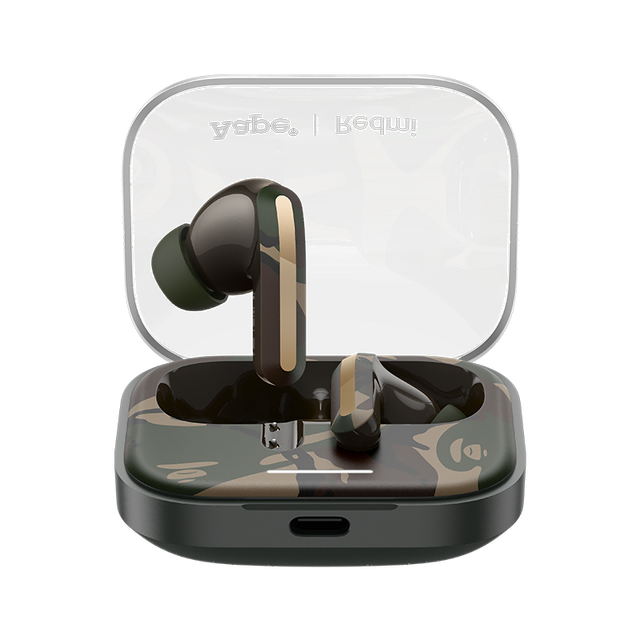 2023 New Arrival Mi Redmi Buds 5 AAPE Limited Edition TWS in Ear Wireless Waterproof True Earphone Earbuds Redmi Buds 5