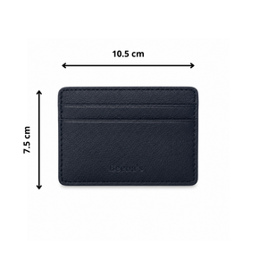 Porte-cartes en cuir fin, étui pour cartes de crédit, minimaliste, pour poche avant, organiseur de cartes de visite, portefeuille - Product Image 5