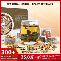 Teh Bunga Kesehatan Enam Khasiat Ginseng Yushu - Cold Brew Buatan Tangan 120g - Kemasan Kecil Terpisah - Teh Makanan Kesehatan
