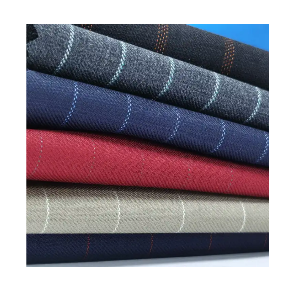 Good Price FLK37007/1 Wool 80 Polyester 10 Cashmere 10 280gsm Men Women Australian Wool Worsted Cashmere Suit Fabric