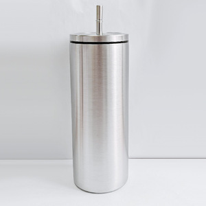 Gobelet isotherme en acier inoxydable 20oz avec paille, entièrement recouvert de strass, surface entièrement ornée de strass, cadeau pour femme - Product Image 6