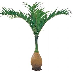 Botella de <span class=keywords><strong>vino</strong></span> artificial resistente a los rayos UV, árbol de coco, palmera hecha a mano para interior, exterior, Hotel, restaurante, decoración, planta perenne - Product Image 1