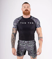 Tonton personnalisé dernière coupe courte sublimée Spandex/Polyester boxe grappling transfert de chaleur imprimé pas de short Gi BJJ