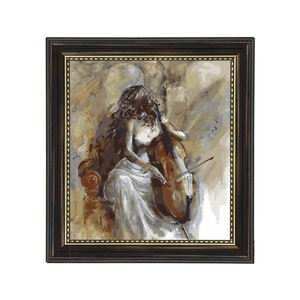 Cadre photo universel PS, moulures noires et vertes, idéal pour diverses œuvres d'art, <span class=keywords><strong>photos</strong></span> - Product Image 2