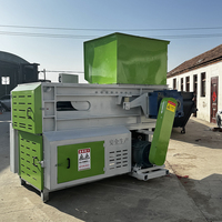 Mini-broyeur à un seul arbre pour le broyage de produits plastiques