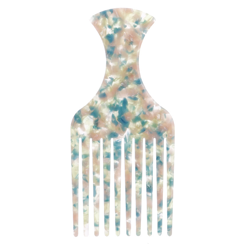 Распродажа, высококачественные гребни для волос на заказ, ацетатная афро-гребень