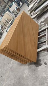 Dalle de <span class=keywords><strong>grès</strong></span> jaune à grain de <span class=keywords><strong>bois</strong></span> pour revêtement mural extérieur - Product Image 5