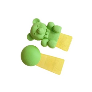 Free shipping on <b>cute</b> colorful bean <b>bear</b> children's hair clips, adorable hair clips for baby girls, princess side clips, bangs - Product Image 5