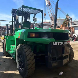 FD2.5/3/5/7/10/15/16/25/30-Ton <b>Used</b> Diesel MITSUBISHI TCM KOMATSU KALMAR HELI FD150 Forklift with high Master for Sale - Product Image 1