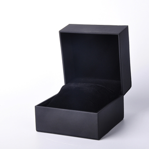 Deqi özel boyutta Logo lüks İzle kutuları PU deri hediye ambalaj ile koruyucu yastık depolama için saatler - Product Image 6