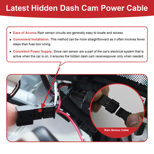 Dash <span class=keywords><strong>Cam</strong></span> Nascosta 4K Plug and Play per App WIFI Compatibile con A1 A3 A4 A5 A6 A7 A8 Q2 Q3 Q5 Q7 Q8 RS S S5 S8 SQ5 TT 2019-2024 - Product Image 3