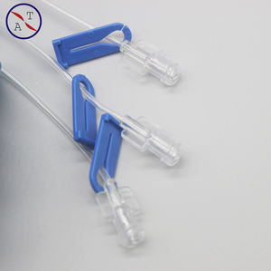 สายสวนหลอดเลือดส่วนกลางแบบสี่รูลูเมนแบบเดี่ยวใช้ทางการแพทย์แบบใช้แล้วทิ้งงาน OEM - Product Image 5