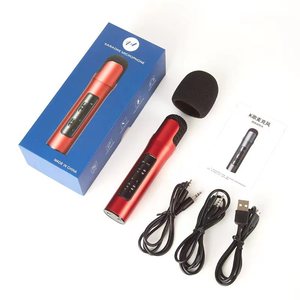 Micrófono Inalámbrico para Karaoke, Cuerpo de Aleación, DSP, Embellecedor de Voz, Reducción de Ruido, Monitor de Retorno de Sonido, Micrófono Portátil para Grabación en Vivo - Product Image 5