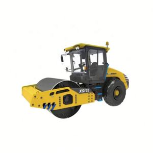 Single Hydraulic Drum Low Price <b>Soil</b> Earth Asphalt Road <b>Roller</b> 16 Ton XS165 Made in China - Product Image 3
