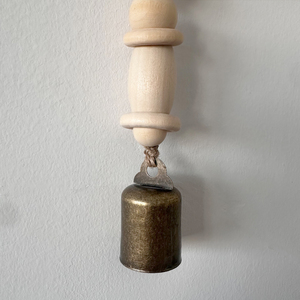 Gỗ tự nhiên Bead chuông tường treo trang trí, mộc mạc bằng gỗ tường trang trí cho phòng ngủ và nhà khách - Product Image 6