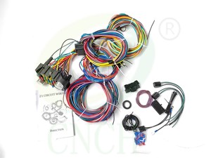 Universal 18 Sicherungen 21 Schaltkreise Standard-Kabelbaum für GM Chevy Mopar Hotrods Ford Chrysler - Product Image 2