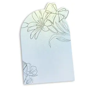 Custom Logo Nails Artificial Fingernails card Gift High-grade coated pearlescent paper Thanks card