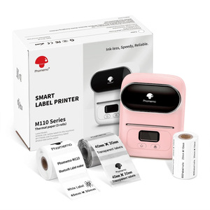 Phomemo <span class=keywords><strong>M110</strong></span> impresora de código de barras de etiquetas mini térmica inalámbrica Bluetooth impresora de etiquetas Bluetooth para pequeñas empresas - Product Image 6