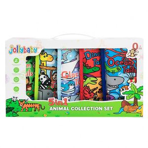 Libros <span class=keywords><strong>de</strong></span> Tela Suaves para Bebés con Diseño <span class=keywords><strong>de</strong></span> Animales <span class=keywords><strong>de</strong></span> Granja y Dinosaurios Educativos Personalizados al por Mayor - Product Image 1
