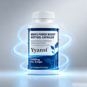 Cápsulas de Gel Suave Power Boost para Hombre, 1000 mg, 60 Unidades, Suplemento Energético para el Cuidado de la Salud, Fórmula Nutricional Diaria para Entrenamiento, Vegetariano para Adultos - Product Image 4