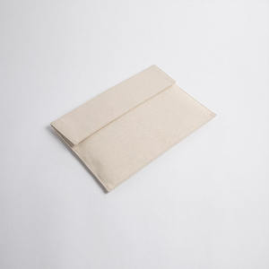 Плотный хлопковый конверт из натурального муслина, сумка для блокнота, нижнего белья, тканевая упаковка, Холщовый конверт для одежды, пылесборники с логотипом - Product Image 2