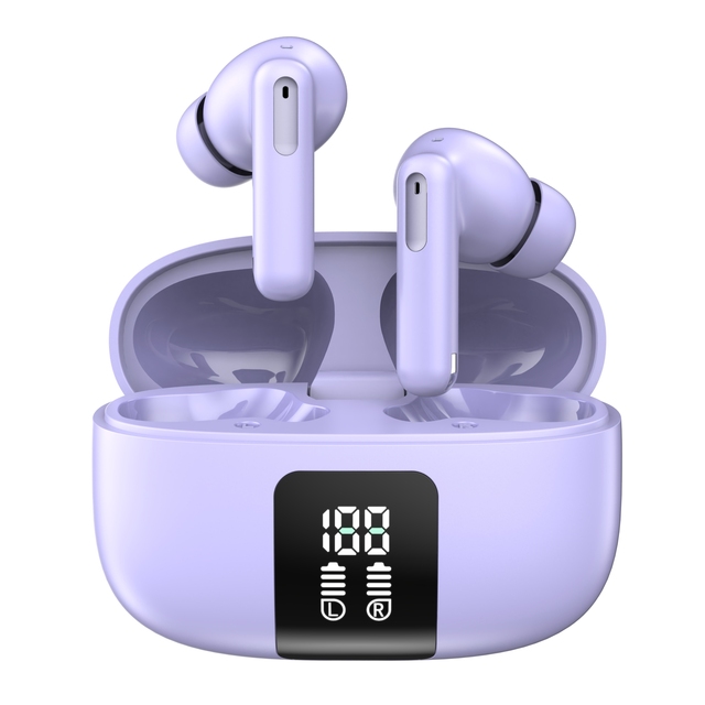ANC ENC Wireless Earbuds Mini In-Ear Gaming Earphones with Low Latency Waterproof Bluetooth Headset for Mobile Phone
