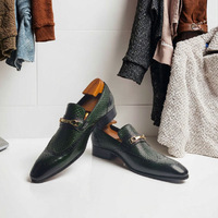 Chaussures décontractées pour hommes en cuir de vachette, semelle en caoutchouc, style britannique, mode vintage, haute qualité, pour soirée et affaires, à bout pointu