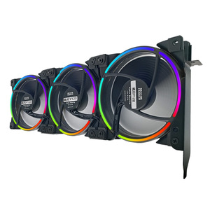 พัดลมระบายความร้อนการ์ดจอ S360 ขนาด 120 มม. ควบคุมด้วย PWM 4 พิน พร้อมตลับลูกปืนไฮดรอลิกสำหรับการ์ดจอ - Product Image 3