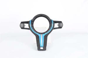 Kit carrosserie en fibre de carbone cuir lifting pour <span class=keywords><strong>BMW</strong></span> <span class=keywords><strong>volant</strong></span> bouton cadre panneau couverture G30 G20 F30 E90 F32 F80 X1 X2 <span class=keywords><strong>X3</strong></span> X5 - Product Image 5