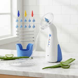 Diseño único, manguito impermeable, herramienta eléctrica de eliminación de cera del oído, dispositivo de lavado, Kit de riego del oído - Product Image 1