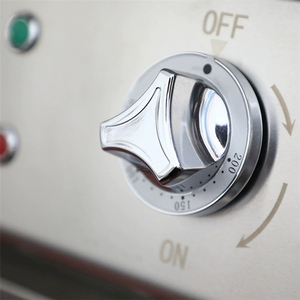 <span class=keywords><strong>Friteuse</strong></span> électrique/gaz à double commande en acier inoxydable avec deux paniers pour la maison, les hôtels et les restaurants - Product Image 6