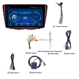 Para <span class=keywords><strong>Suzuki</strong></span> <span class=keywords><strong>Baleno</strong></span> 2010-2019 Dispositivo de unidad central de Radio doble 2 Din octa-core Quad Android coche estéreo navegación GPS <span class=keywords><strong>Carplay</strong></span> - Product Image 4