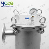 Filtre à sac unique en acier inoxydable 304 316 neuf pour peintures, revêtements, encres, colorants, vernis, pâte à papier, filtration de liquides industriels