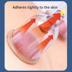 Ensemble de ventouses à vide 12 pièces, ventouses standard, pompe manuelle, amélioration de la circulation sanguine, soulagement des douleurs musculaires, compact, pour les voyages, utilisation quotidienne - Product Image 3