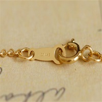 Fermoirs à Ressort Non Ternissants en Or Rempli 14K GF pour Chaîne, Bracelet, Collier, Bijoux et Accessoires de Fabrication