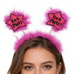 <strong>HEN</strong>-0027 Wholesale Bride to Be Badge <strong>Hen</strong> Night <strong>Party</strong> <strong>Headband</strong> - Product Image 1