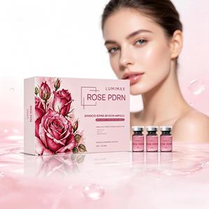 ROSE PDRN เซรั่มบำรุงผิวหน้าให้กระจ่างใส เนื้อสัมผัสเรียบเนียน ลดรูขุมขนกว้าง ให้ความชุ่มชื้นและเปล่งประกาย ซ่อมแซมผิว บำรุงผิวแพ้ง่าย - Product Image 1