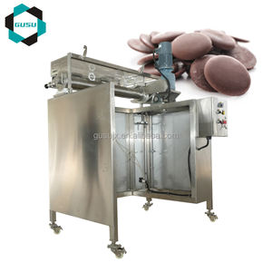 GUSU modelo GQDJ600 CE certificado nuevo precio de fábrica automático <span class=keywords><strong>Chips</strong></span> de chocolate depositante rotatorio alta SUS304 que hace la máquina - Product Image 5