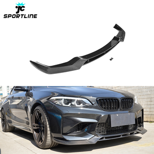 Labbro dell'ala anteriore F87 M2 in fibra di carbonio serie <span class=keywords><strong>2</strong></span> per <span class=keywords><strong>BMW</strong></span> M2 <span class=keywords><strong>Coupe</strong></span> 2016-<span class=keywords><strong>2019</strong></span> - Product Image 1