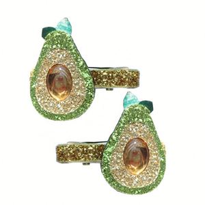 Horquillas con purpurina, pinzas para frutas, flequillo para niños, horquillas para bebés, horquillas para niñas pequeñas, conjuntos de accesorios para el cabello - Product Image 3