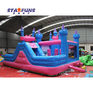 싸구려 공장 냉동 풍선 바운스 하우스 배너 공주 엘사 풍선 탄력 성 키즈 야외 파티 상업 - Product Image 3