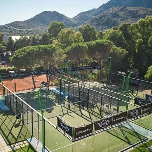 สนามแพเดิลเทนนิสกลางแจ้งหลังคาเปิด-ปิดได้แบบยืดหยุ่นพร้อมหลังคาเต็นท์ - Product Image 5