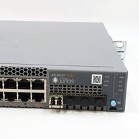 Commutateur réseau original EX3400-48P 48 ports 10/100/1000BASE-T (48 ports PoE+) avec 4 ports SFP+ et 2 ports QSFP+ pour liaisons montantes