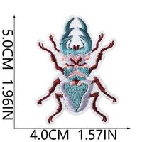 Patchs brodés en gros d'insectes variés à thermocoller (scarabée, papillon, coccinelle, insecte) pour vêtements, chapeaux, sacs et décoration DIY