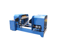Machine à chanfreiner pneumatique à double tête pour tuyaux en acier inoxydable, alimentation automatique, finition de précision sans bavures, durable et haute performance