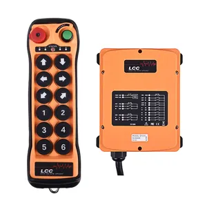 Q1200 LCC 12 pulsanti 1 velocità IP65 radio wireless telecomando trasmettitore ricevitore fabbrica telecomando industriale