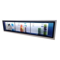 Écran LCD transparent à prix d'usine, boîte d'affichage publicitaire, événement intérieur, grand écran LCD transparent 3D de 86 pouces, écran tactile