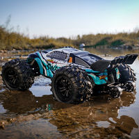 RC Off Road Fernbedienung Drift Rennwagen Bürstenloser Motor 70 km/h Großer Fuß SJY-Q117-A/B 4wd 1/16 High Speed Full Proportion