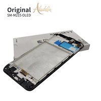 Rakitan pengganti LCD OLED asli untuk Samsung M21/M215 suku cadang ponsel garansi 1 tahun