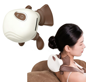 Masajeador de Cuello y Hombros N13, Masajeador de Espalda Cervical y Músculo Trapezius, Vibración, Compresa Caliente, Presión de Aire, Masaje Manual - Product Image 1